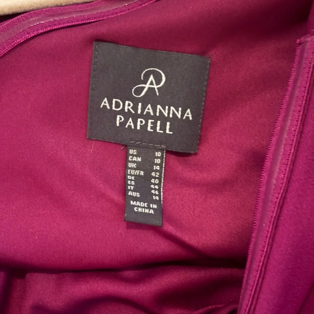 Adrianna Papell Pink Wide Leg Jumpsuit - Picture 4 of 4